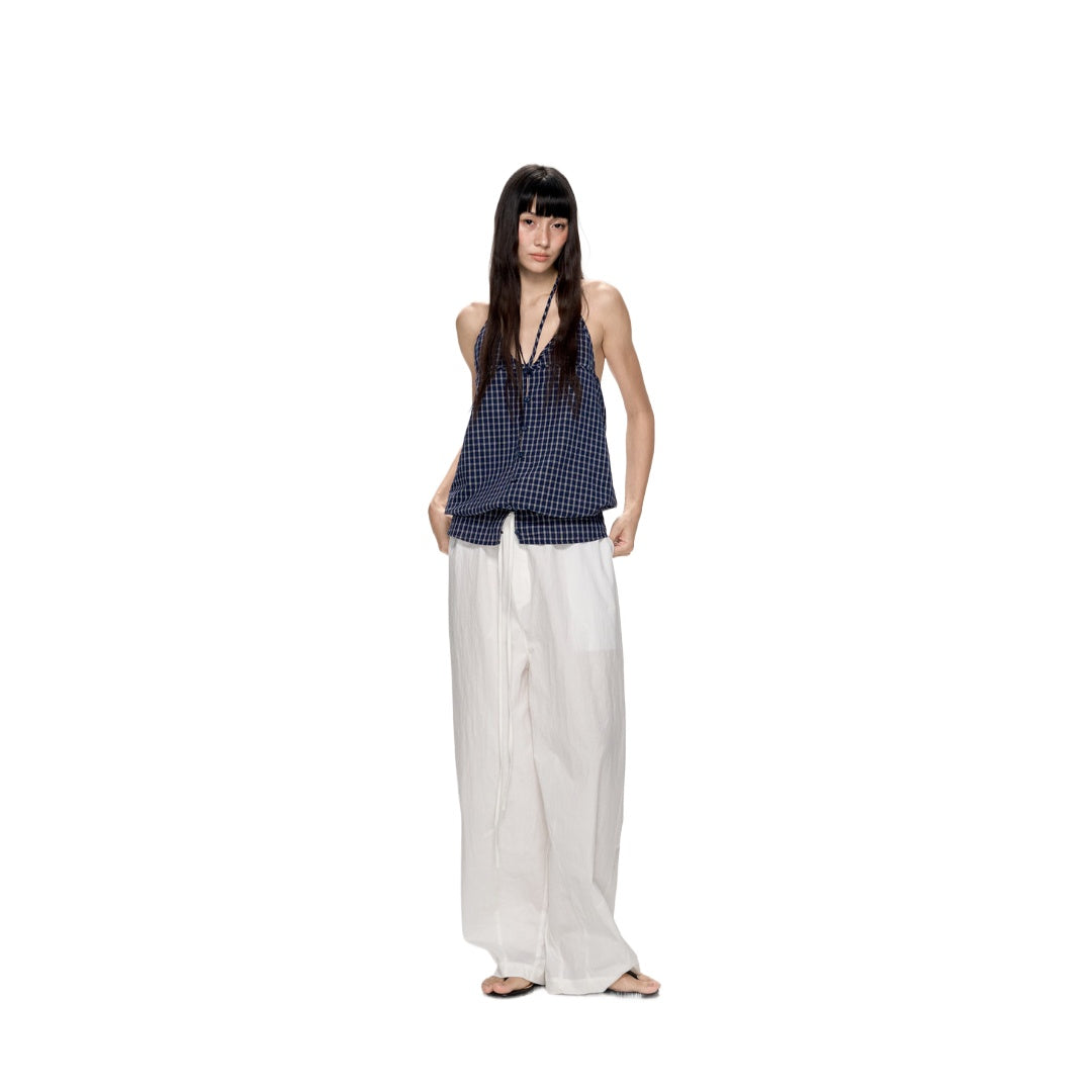 Backless Spaghetti Strap Tank Top