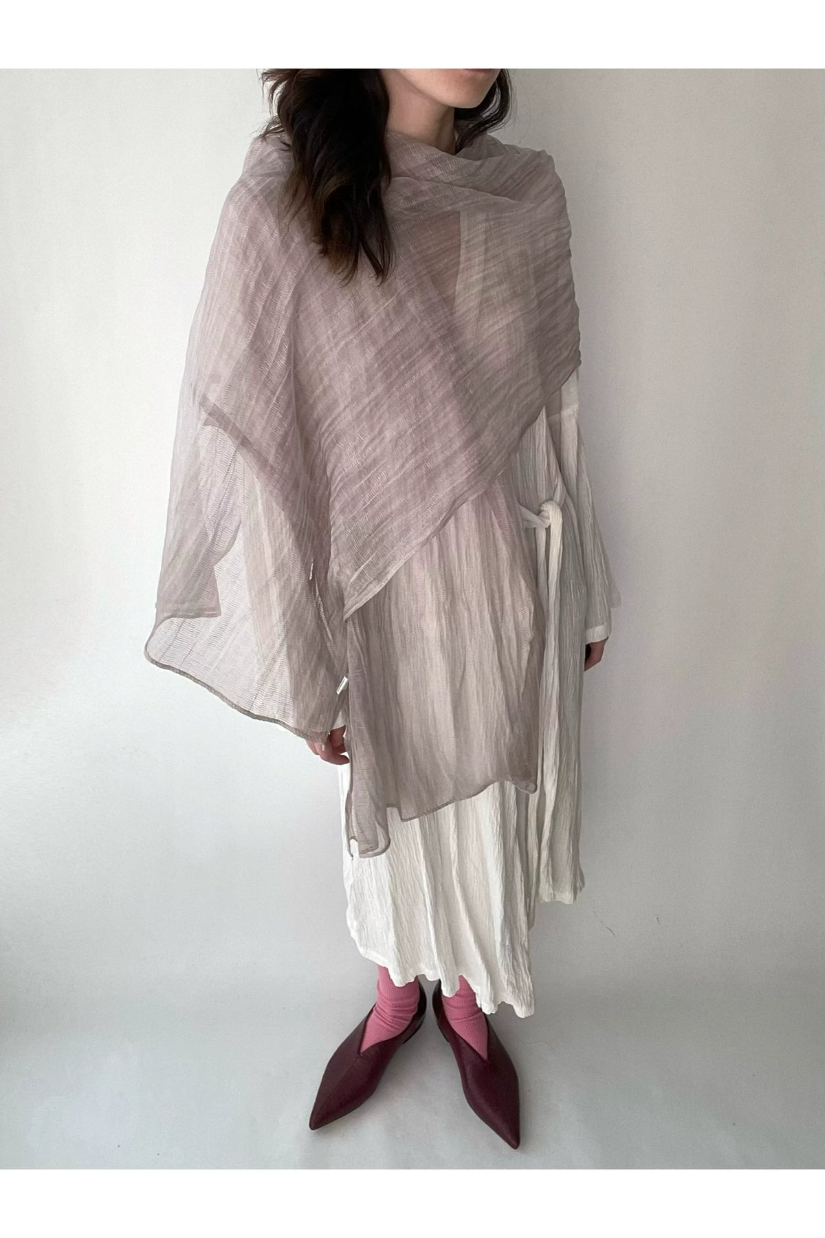 Smoky Mauve Lightweight Scarf product photo