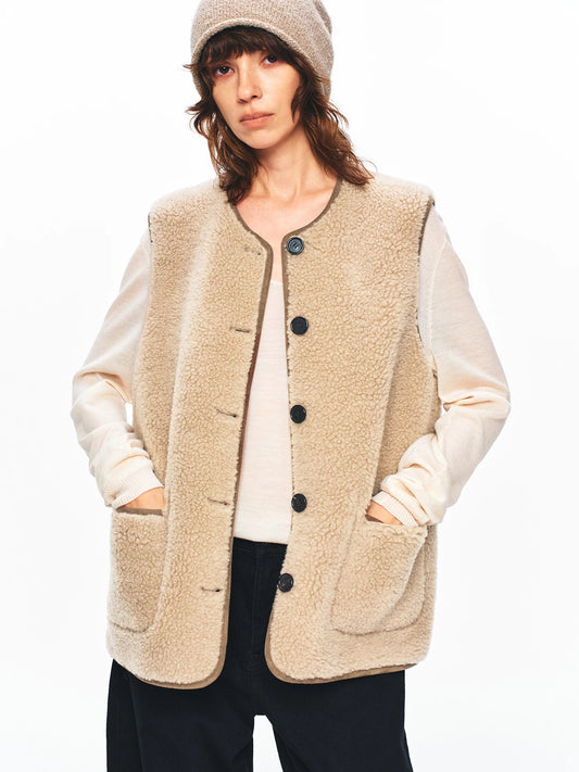 Reversible Wool Vest