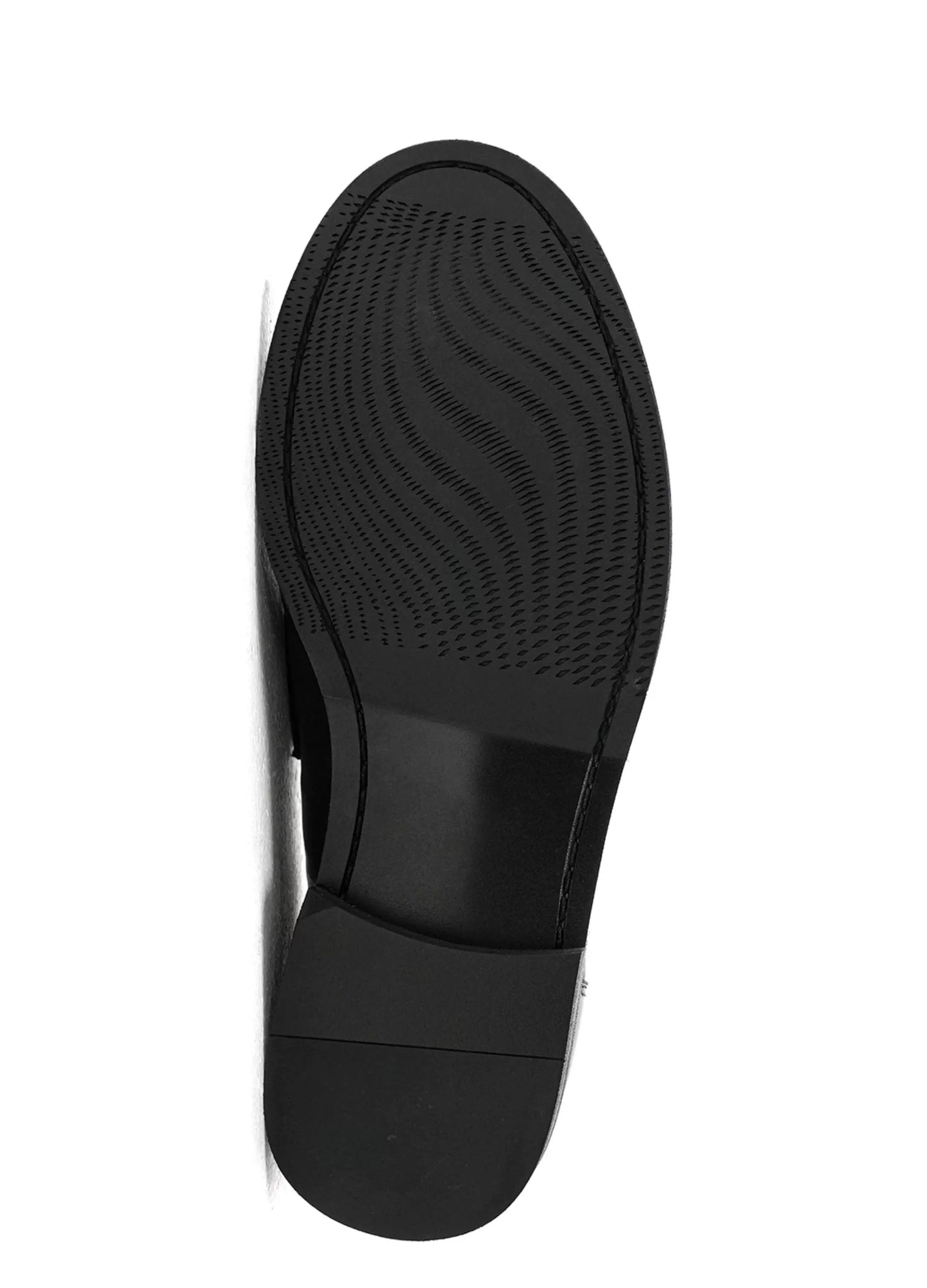 Italian Calf Leather Ruched Loafers