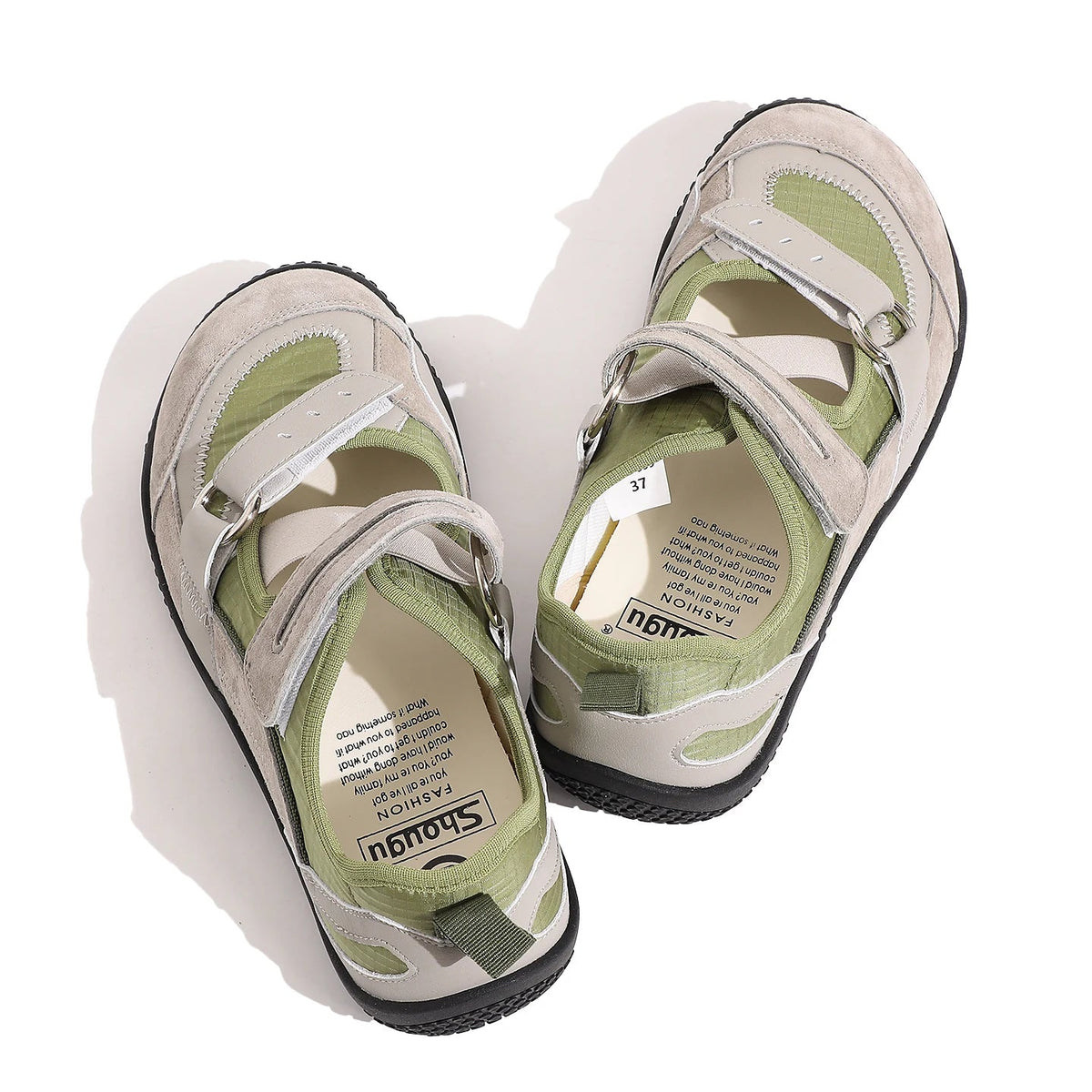 Women's Breathable Hook-and-Loop Trainer Sandals