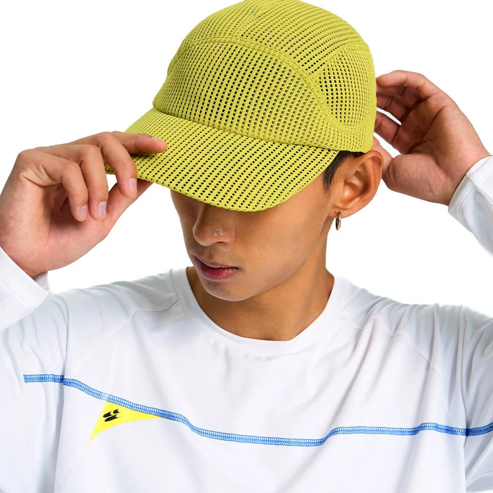 Breathable Mesh Five-Panel Cap - Unisex Baseball Hat