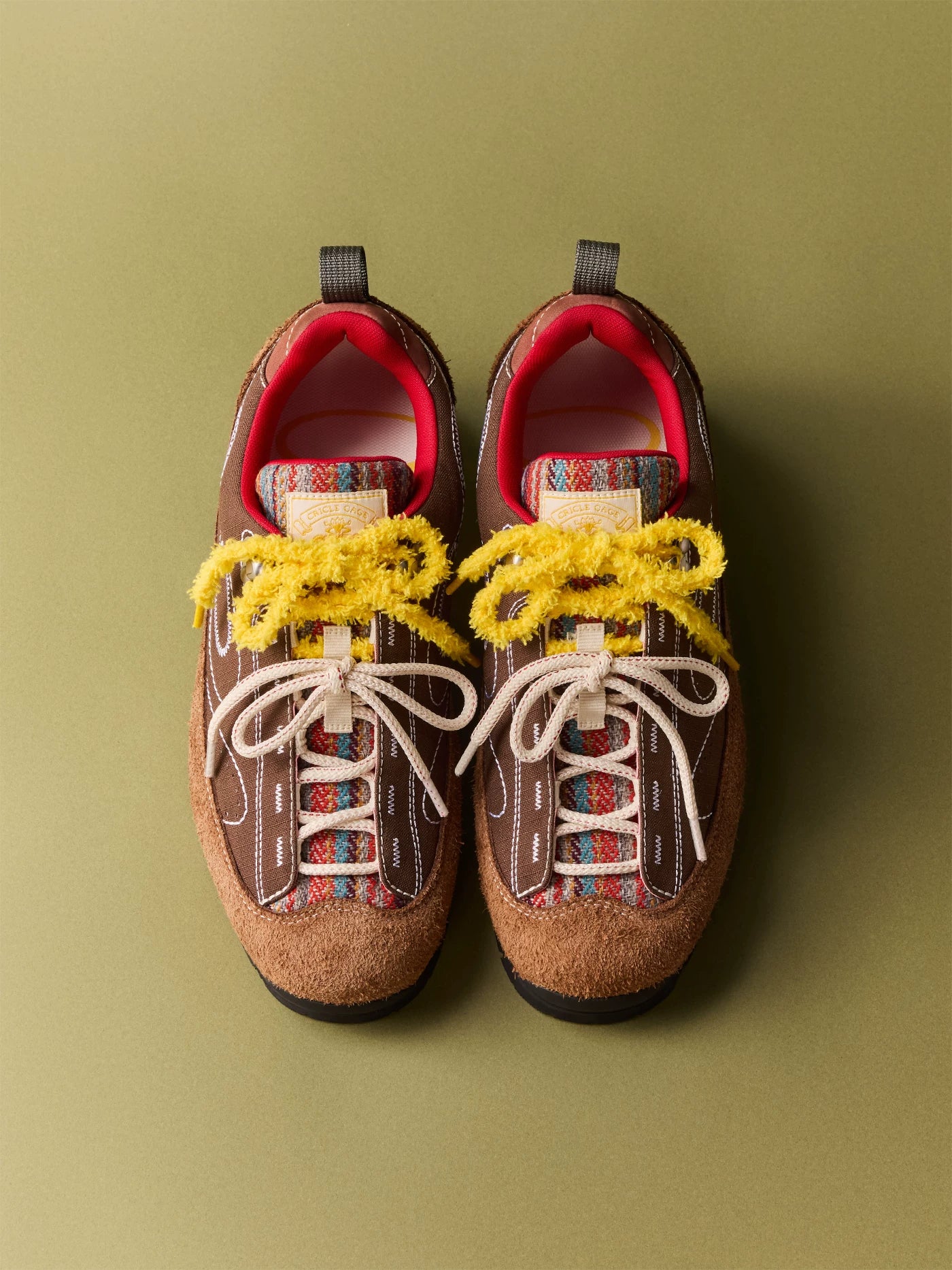 Chestnut Brown Vintage Hiking Shoes