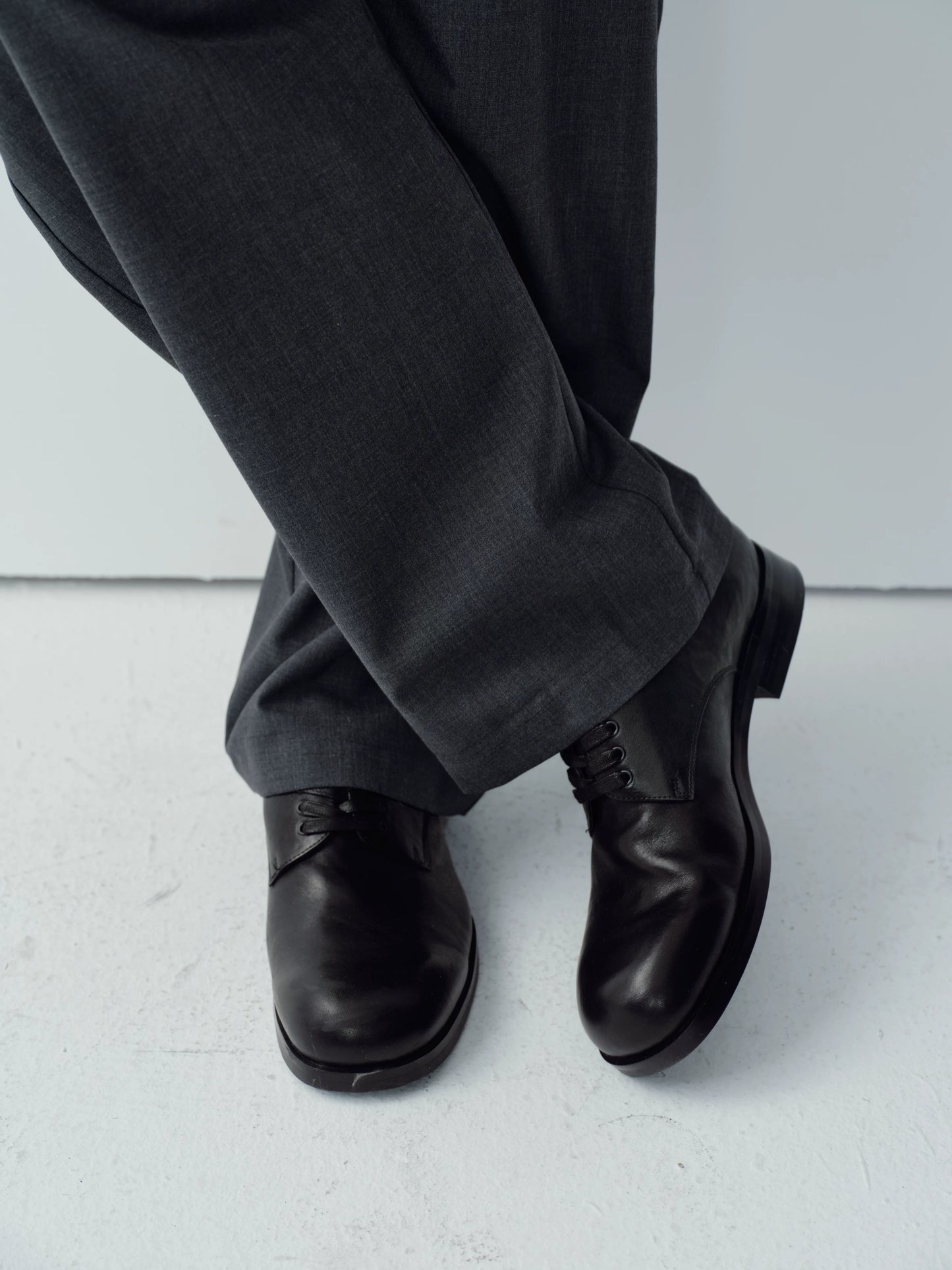 Wizard Square-Toe Derby Shoes