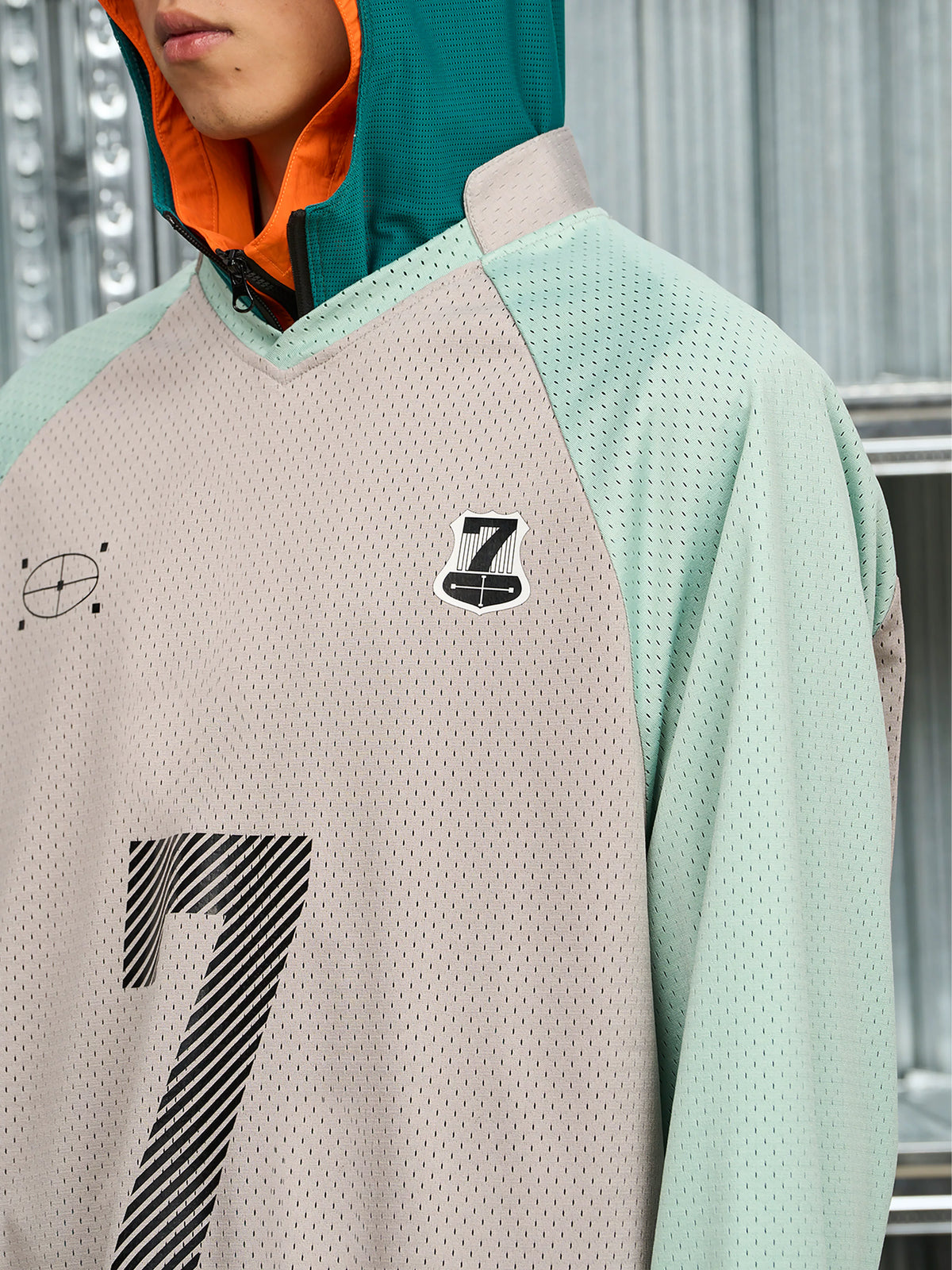 7440 37 1 Two-Tone No. 7 Jersey T-Shirt