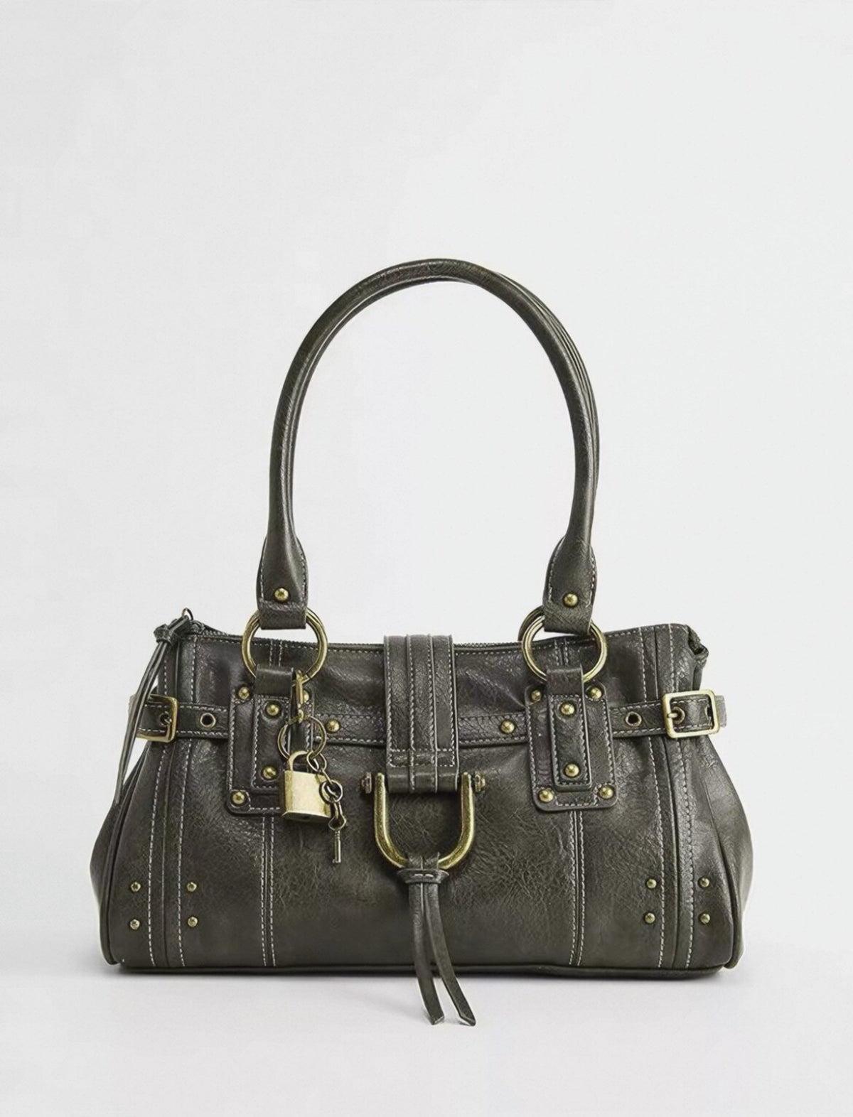 Vintage Studded Tote Bag - view 15