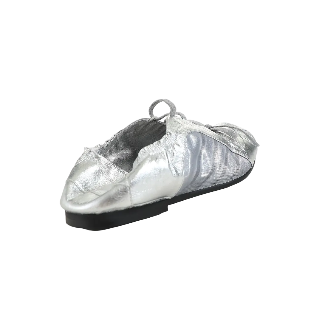 Thin-Soled Strap-On Ballet Flats