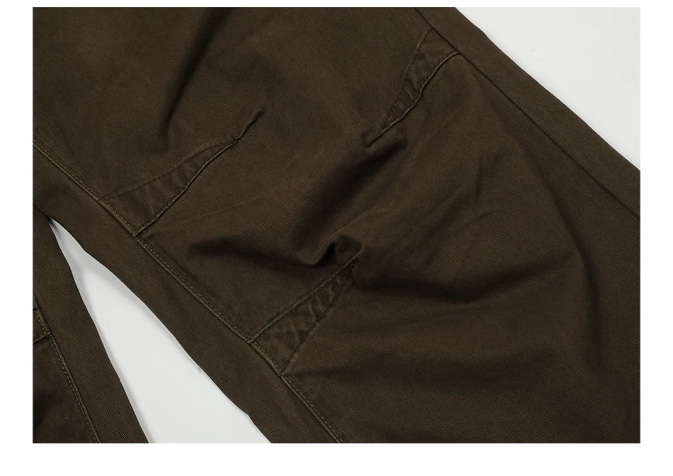 Bootcut Cargo Jeans