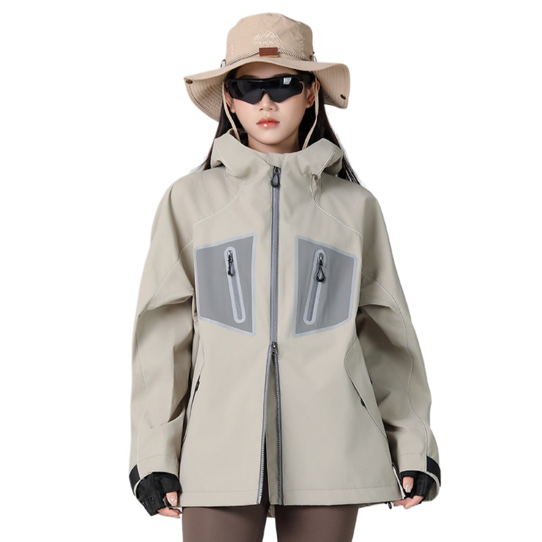 Unisex Waterproof Breathable Hard Shell Jacket