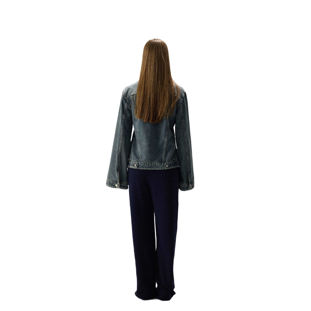 Retro High Waist Wide Leg Sweatpants
