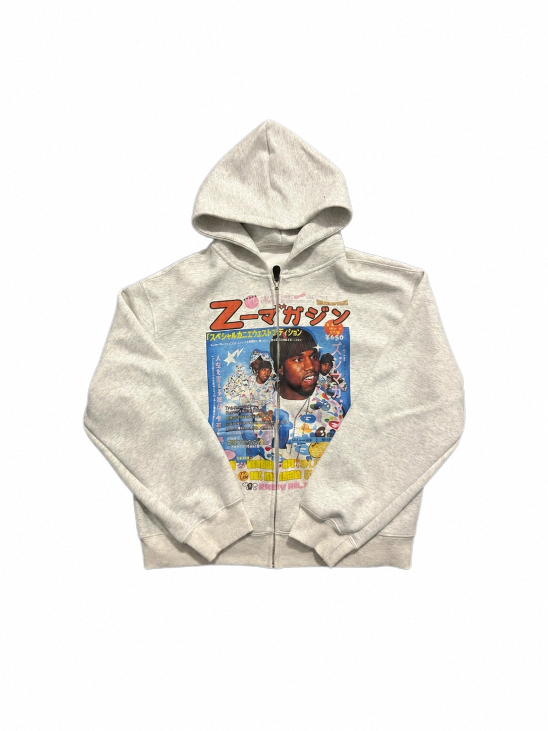 Kanye West Tribute Zip-Up Hoodie
