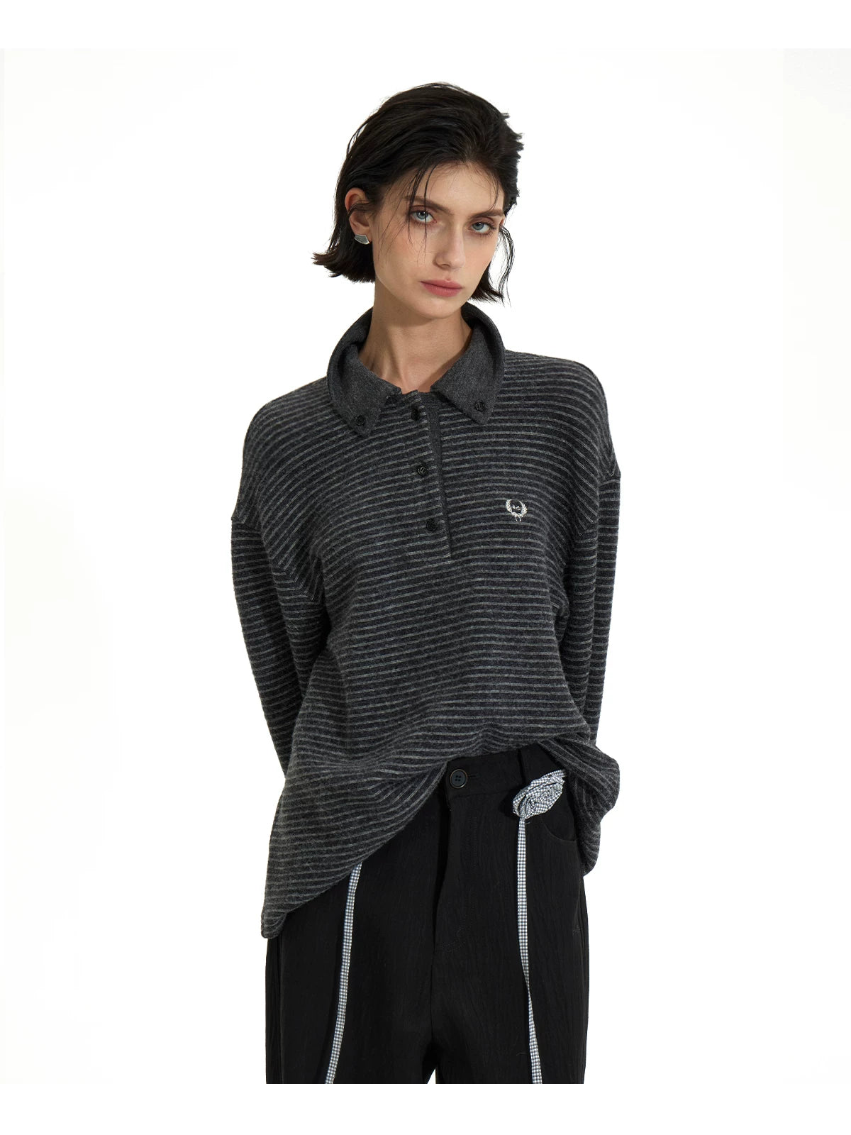 Striped Long Sleeve Top