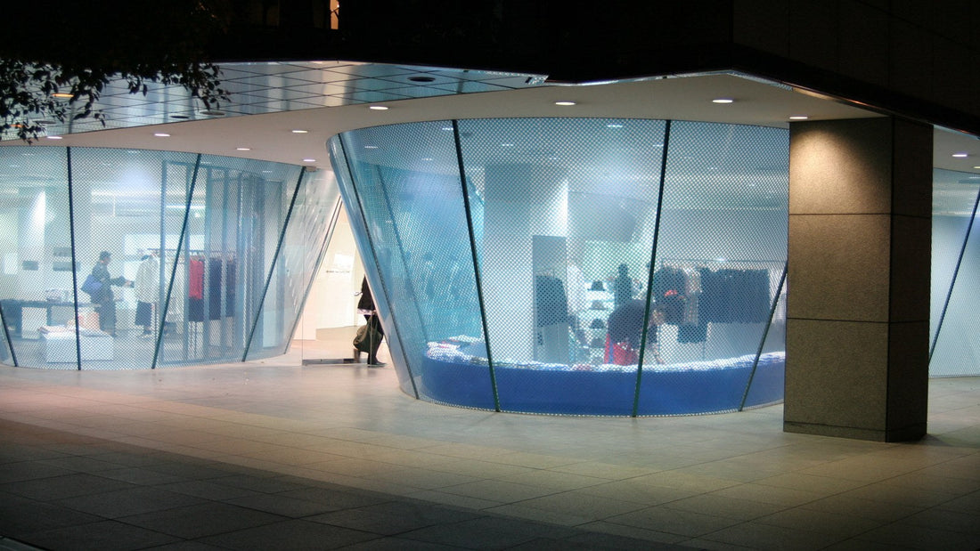 Comme des Garçons Aoyama street-level storefront in Tokyo