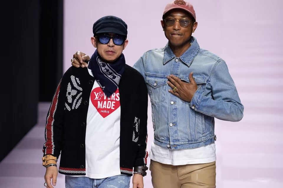 NIGO and Pharrell Williams — Billionaire Boys Club, Ice Cream, and HUMAN MADE brand story cover