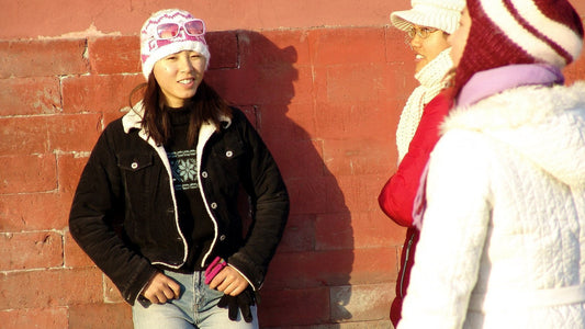 Street photography scene in Beijing