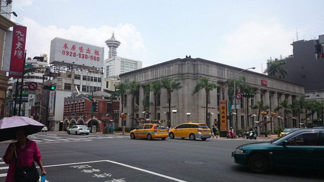Street view in Central District, Taichung