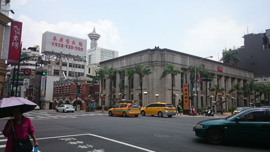 Street view in Central District, Taichung