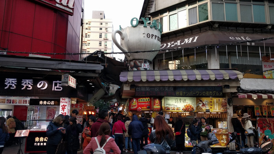 Alley in Ximending, Taipei