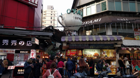 Alley in Ximending, Taipei