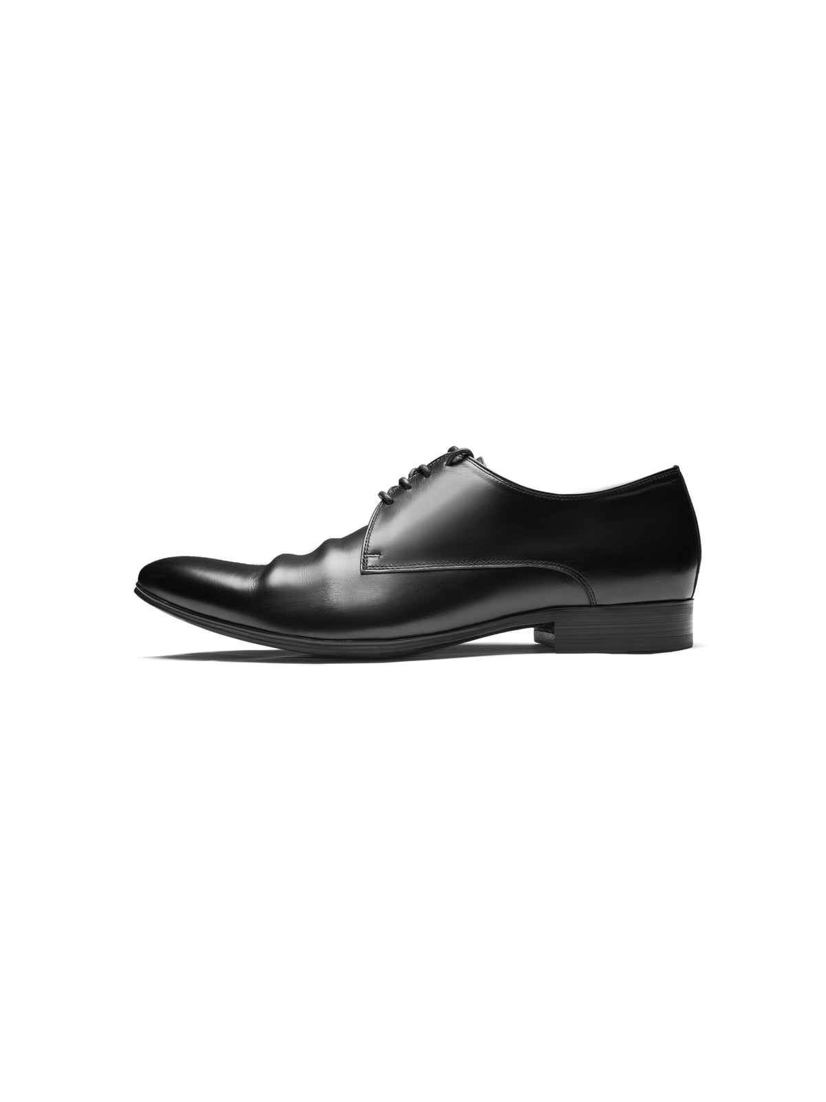 VOWPROGRESS Italian Calfskin Wrinkle Derby Shoes - 360 view 5