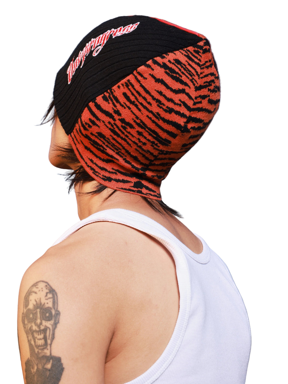 VOWPROGRESS Racing Embroidered Knit Beanie
