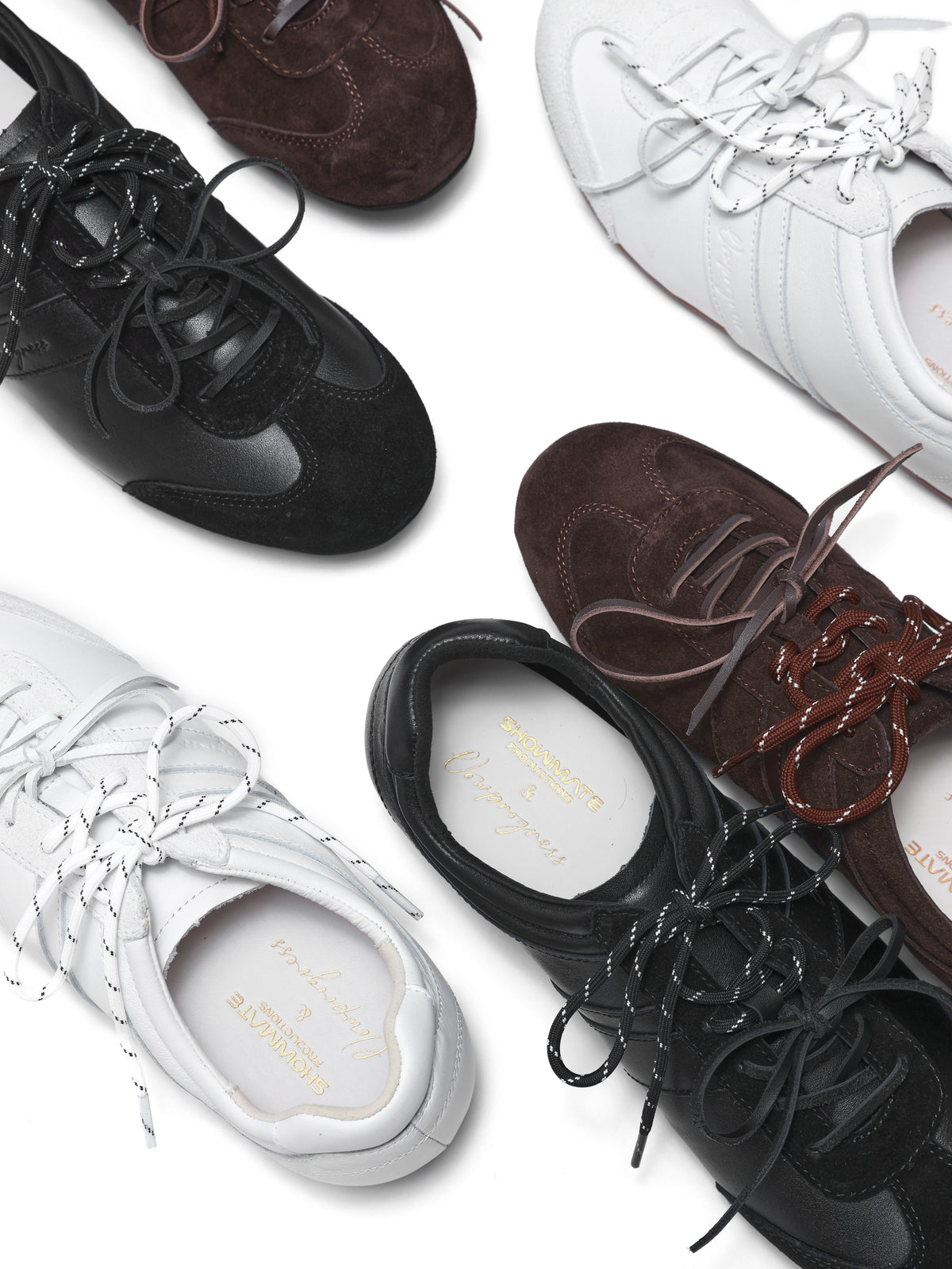 Elevated Suede German Trainer Sneakers