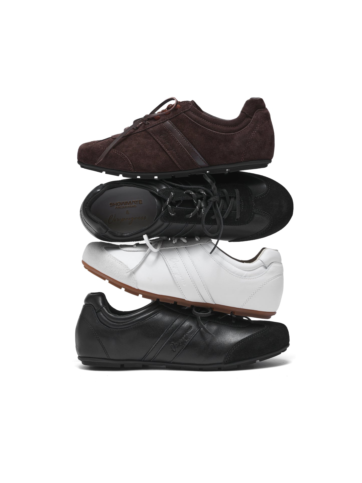 Elevated Suede German Trainer Sneakers