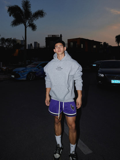 Printed Fleece Hooded Sweatshirt - view 11