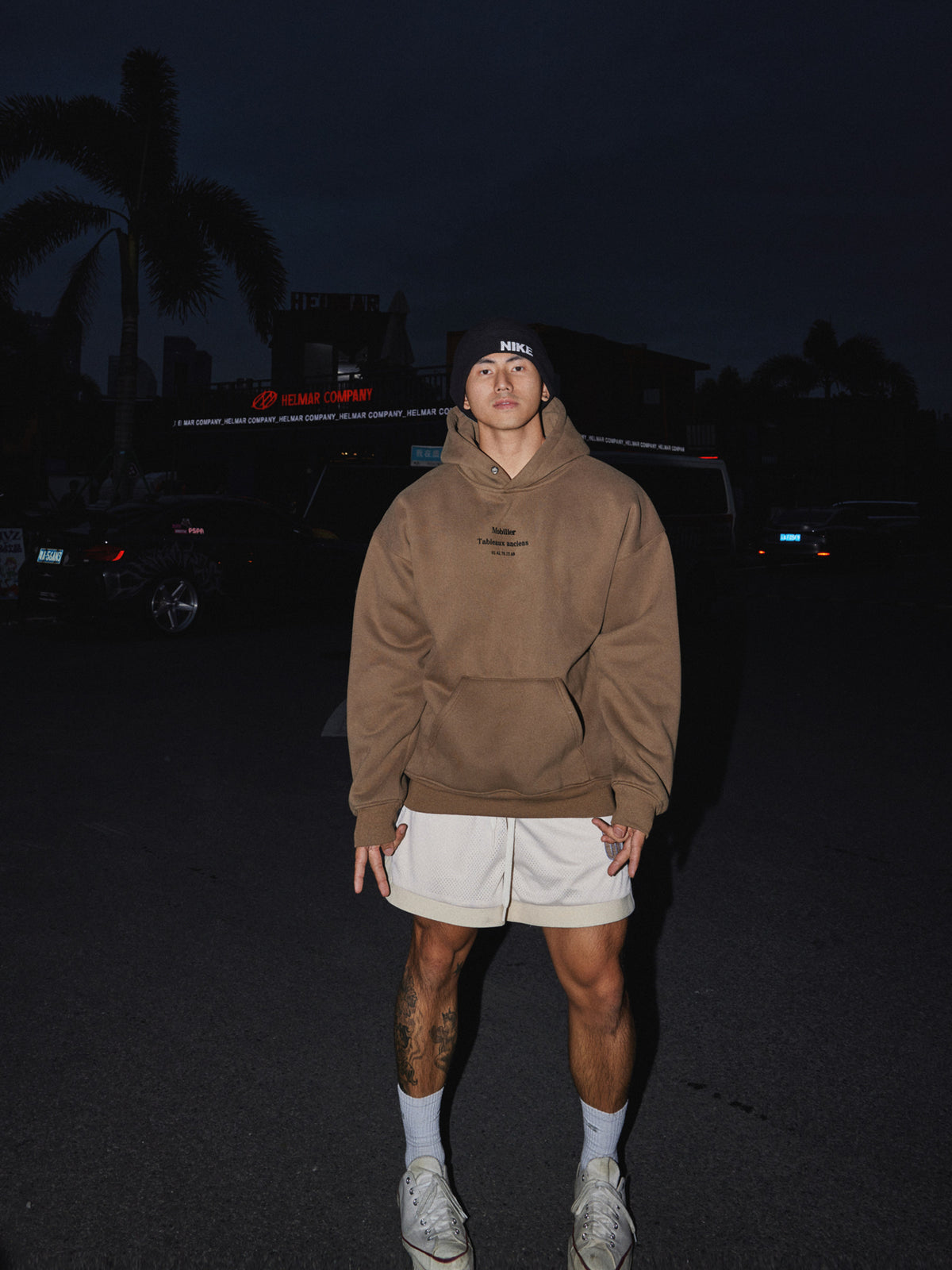 Printed Fleece Hooded Sweatshirt - view 8