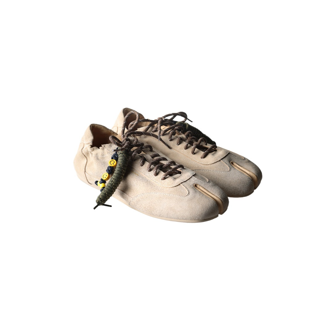 Khaki Tabi Split-Toe Sneakers
