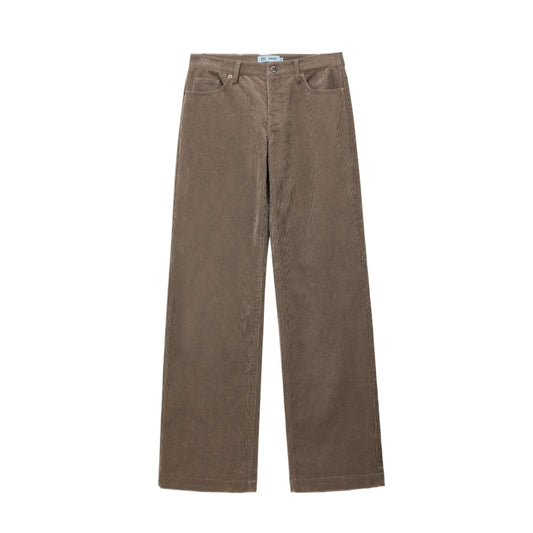 Straight Leg Corduroy Trousers