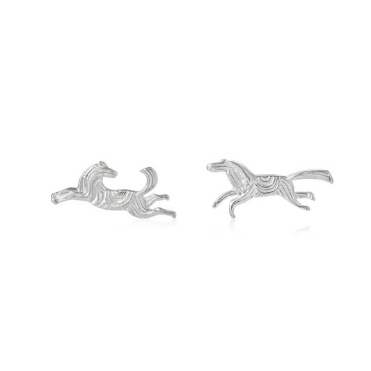 Galloping Horse AB Earrings
