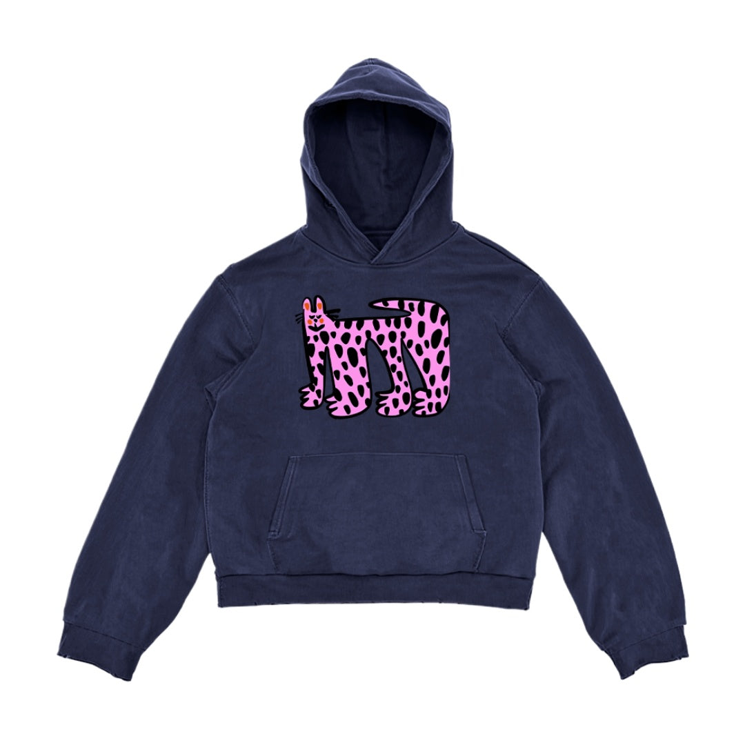 Youthful Color Block Hoodie