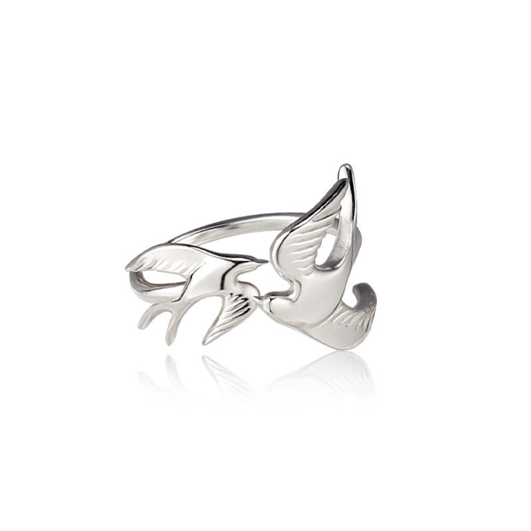 Chase & Flyer Double-Wing Ring