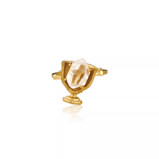Herkimer Grail Ring