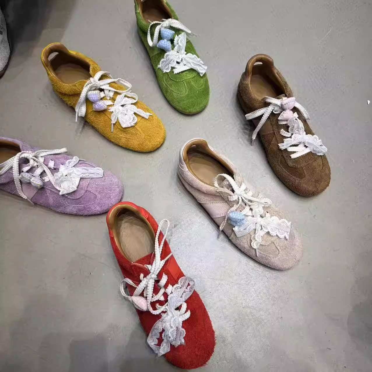 German Ballet-Style Retro Sneakers