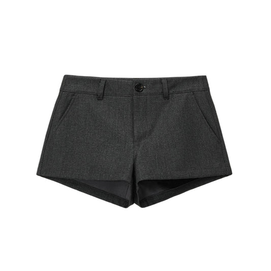 Mid-Rise Dress Shorts