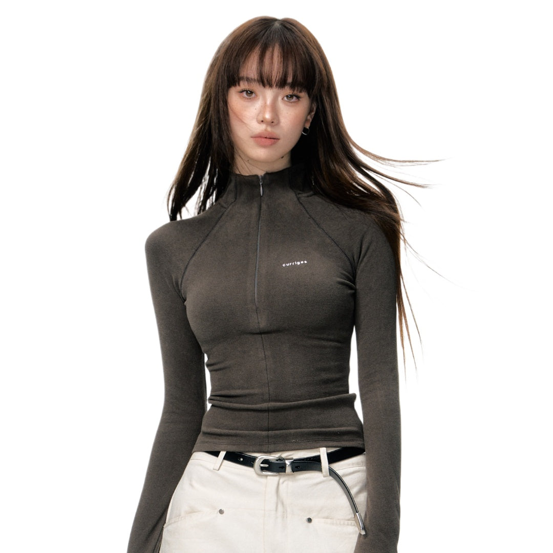 Mock Neck Thermal Base Layer Top