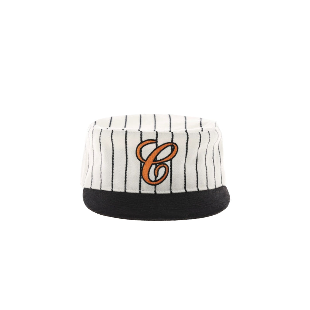 Flat Top Vintage Striped Casual Baseball Cap