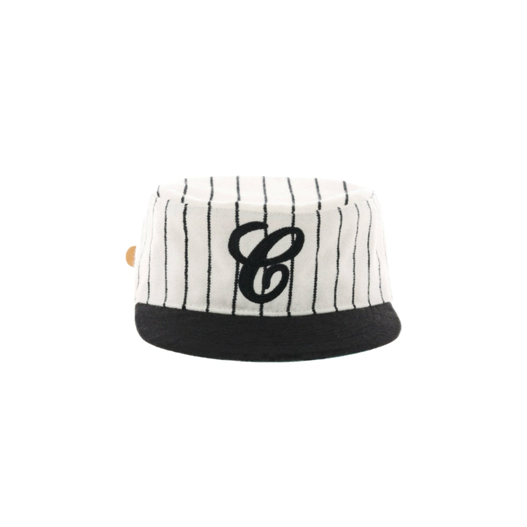 Flat Top Vintage Striped Casual Baseball Cap