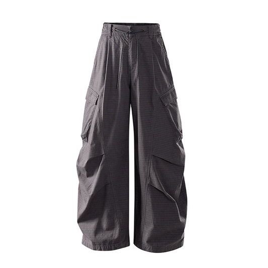 Purple unisex heavyweight cargo pants