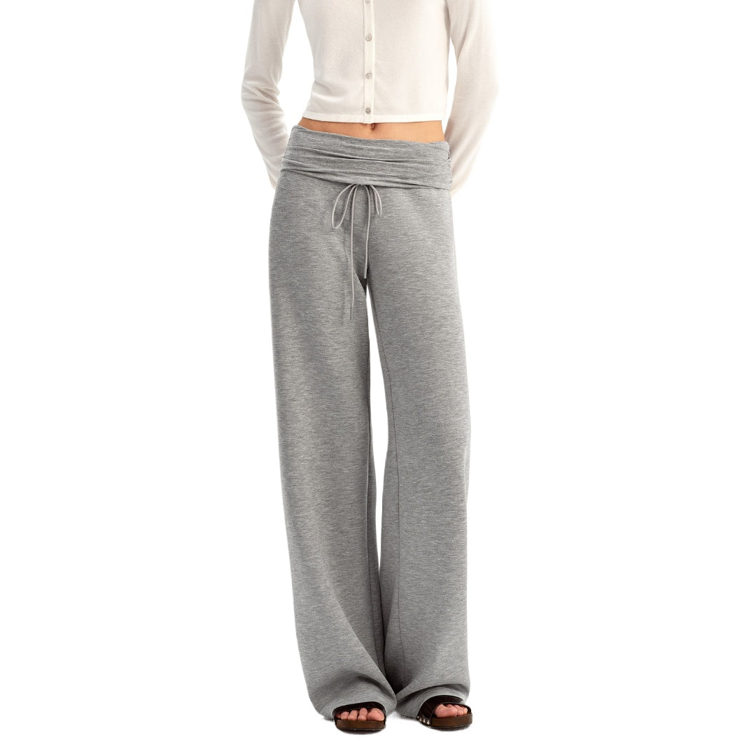 Fold-Over Waist Lounge Pants