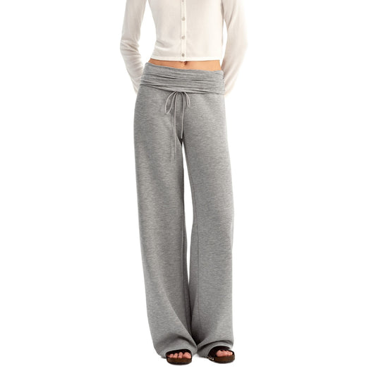 Fold-Over Waist Lounge Pants