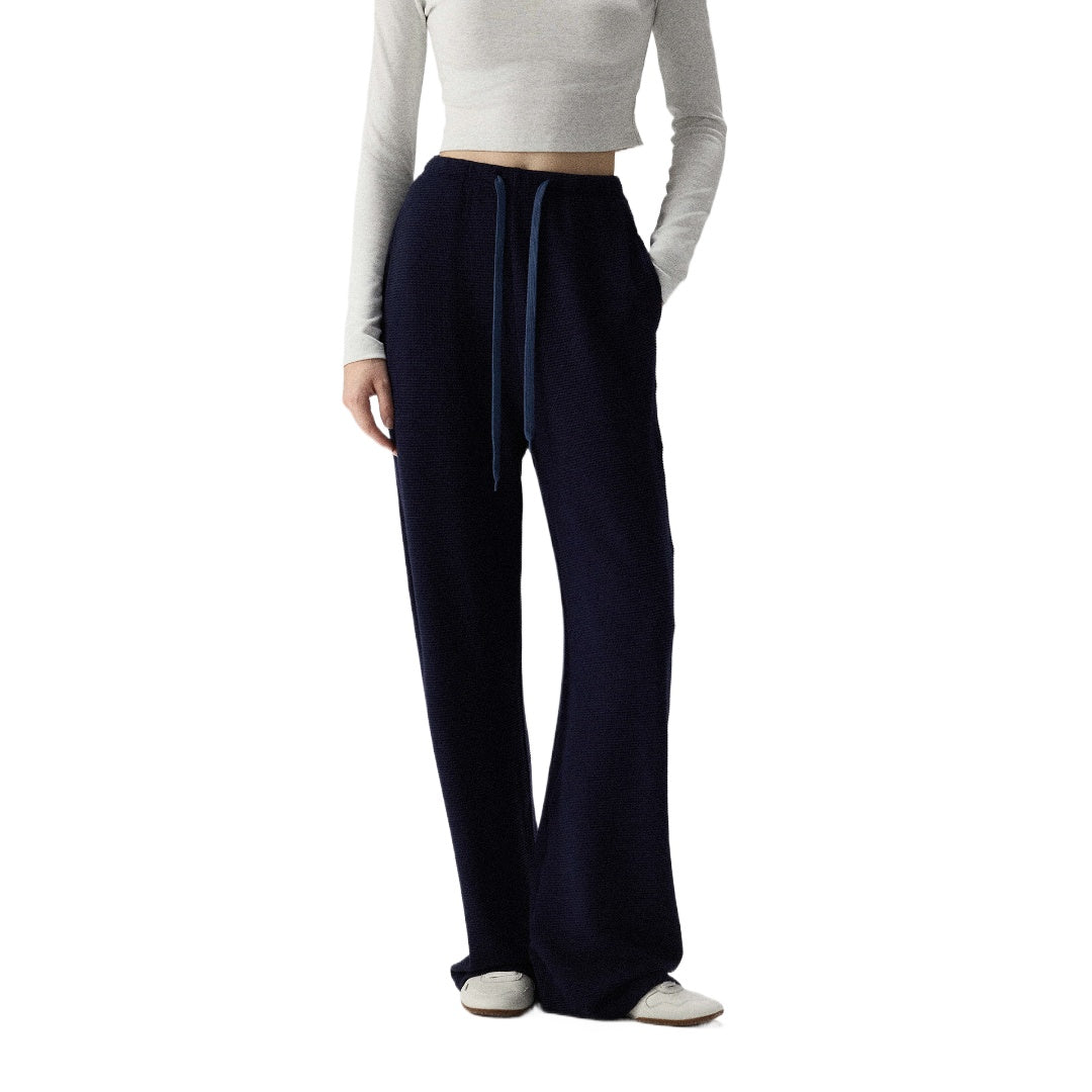 Retro High Waist Wide Leg Sweatpants