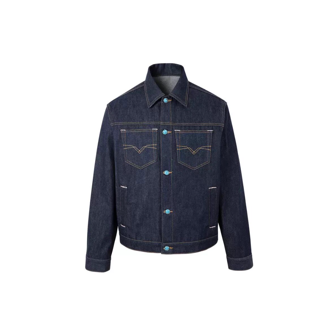 Vintage Structured Denim Jacket