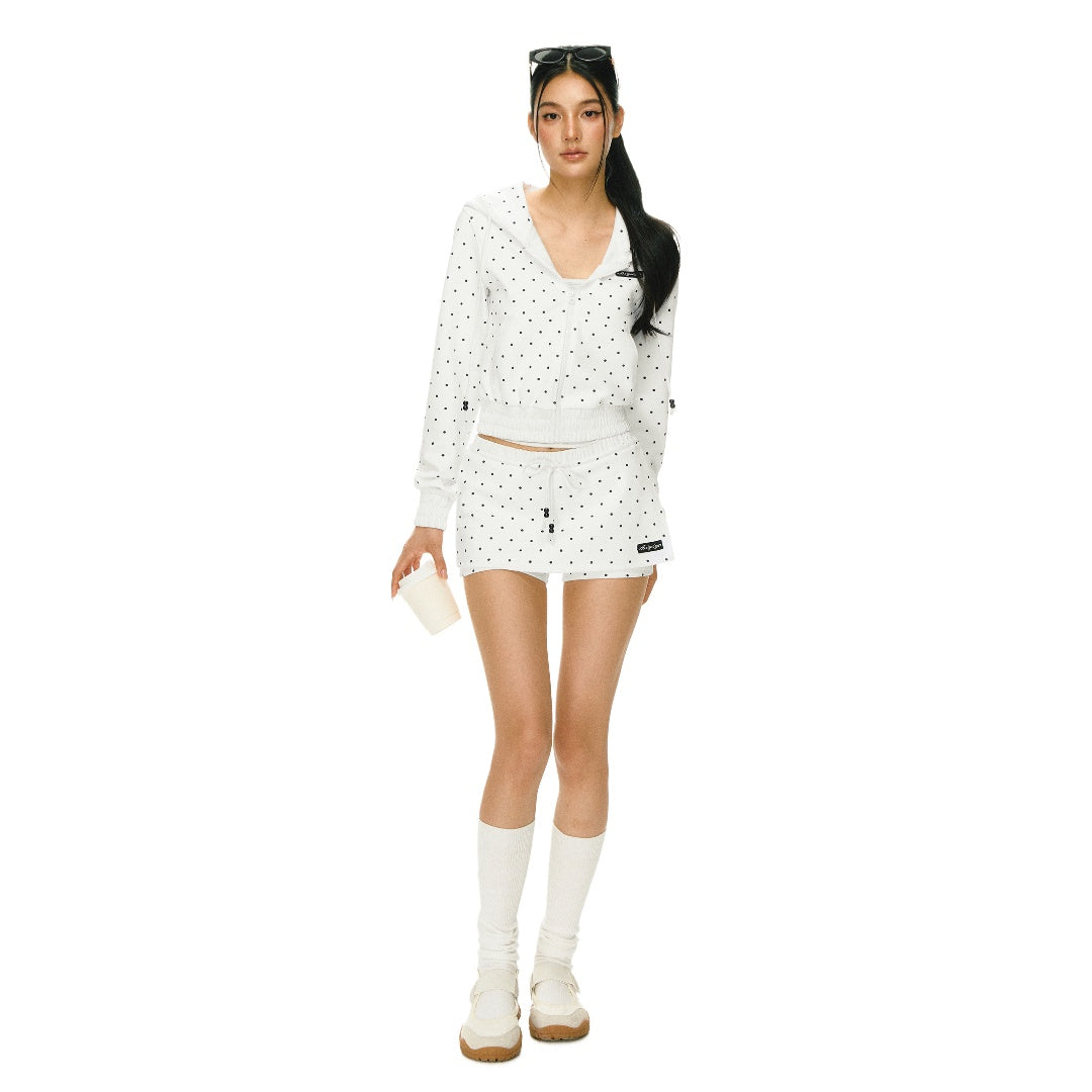 Polka Dot Hoodie Set