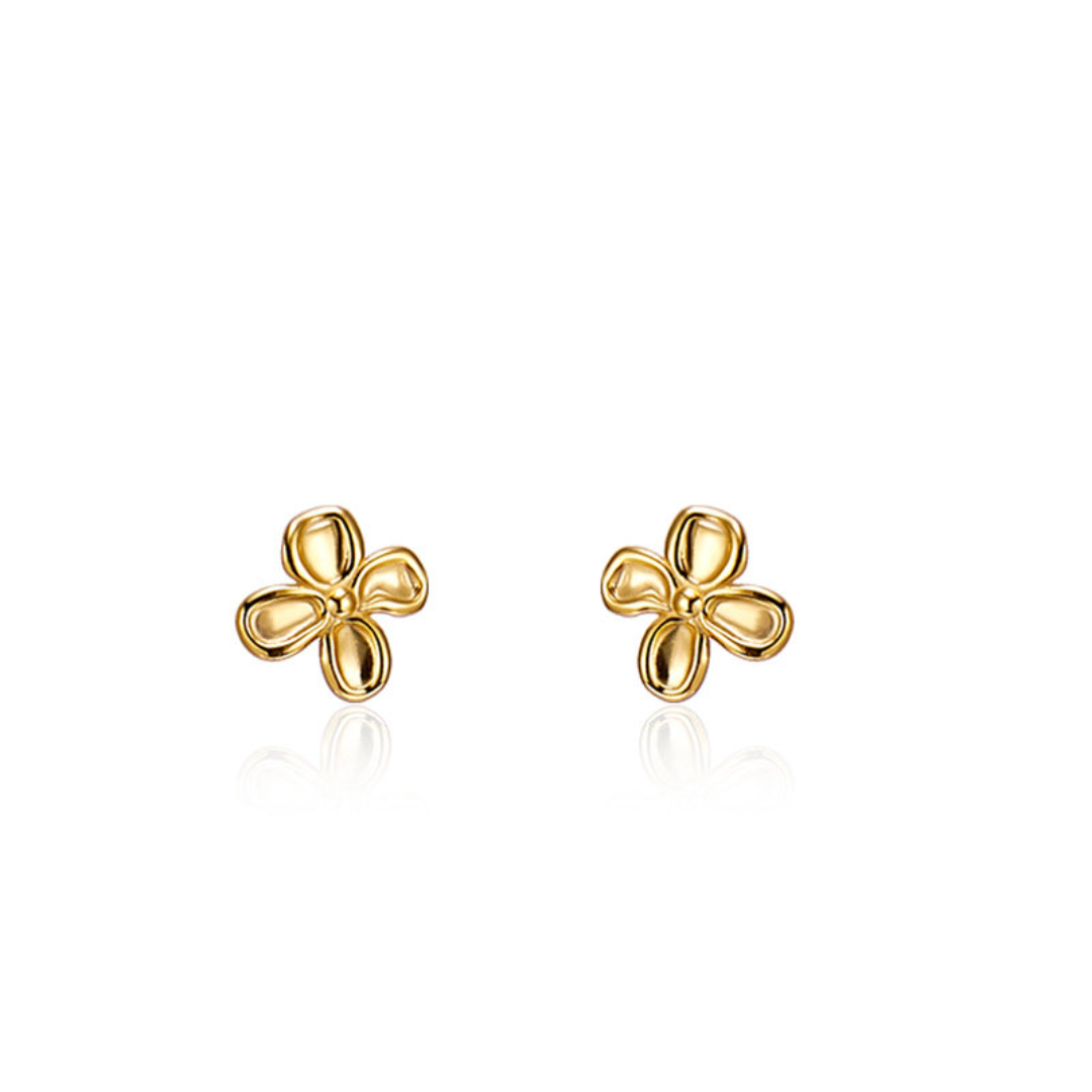 Fugui Mini Osmanthus Stud Earrings