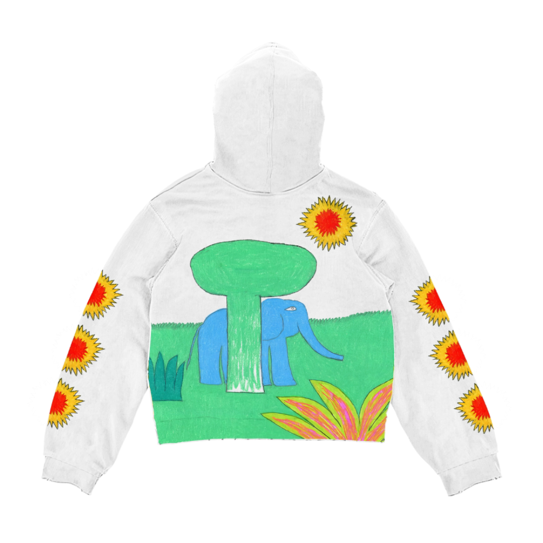 Impressionist Print Couple Hoodie