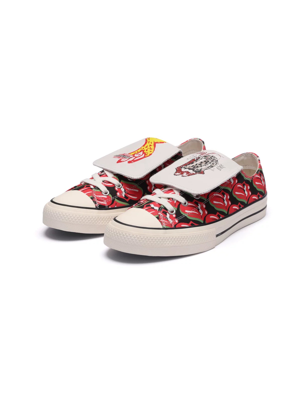 70s All-Over Tongue Print Low-Top Sneakers