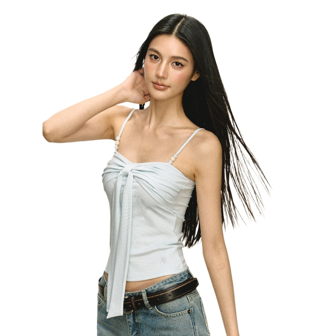 Front Bow Knot Cami Top